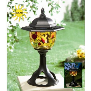 Tiffany solar lights new arrivals