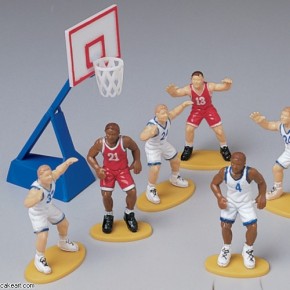 Geekshive Wilton Cupcake And Cake Topper 7pc Basketball Cake Dec