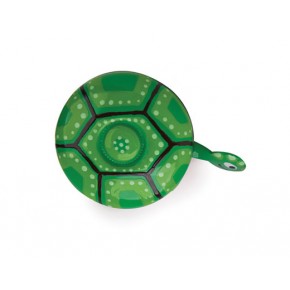 GeeksHive Kikkerland Dring Dring Bike Bell Turtle Bike Bells Accessories Cycling Sports Outdoors