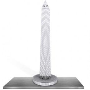 Geekshive Metal Marvels Washington Monument 3d Laser Cut Model