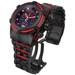 GeeksHive Jason Taylor Invicta Collection 12950 BOLT Zeus Chronograph Black Dial Wrist Watches Men Watches