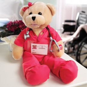 Chantilly lane female online scrubs bear