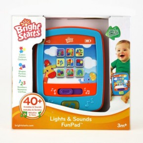 Bright starts lights & sounds funpad musical toy hot sale
