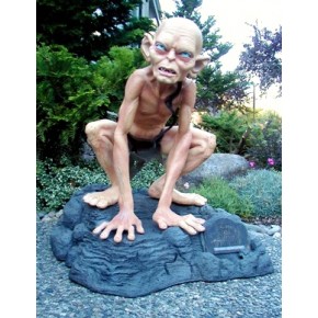 geekshive lord of the rings gollum life size prop statues statues maquettes busts action toy figures toys games