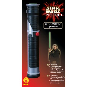 GeeksHive: Star Wars Jedi Knight (Qui-Gon Jinn) Lightsaber - Electronics  for Kids - Toys & Games