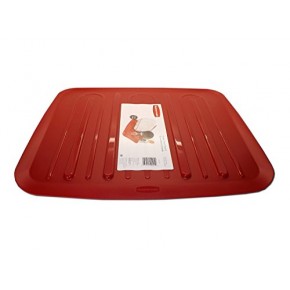 Rubbermaid Large Dish Drainer in Red FG6032ARRED - The Home Depot