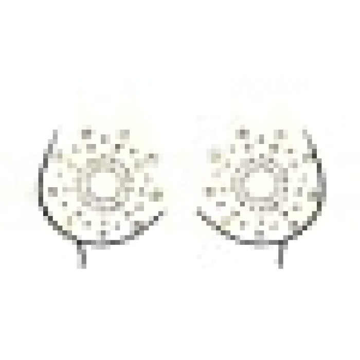 Geekshive Neva Nude White Holographic Iridescent Crystal Beamz Nipztix