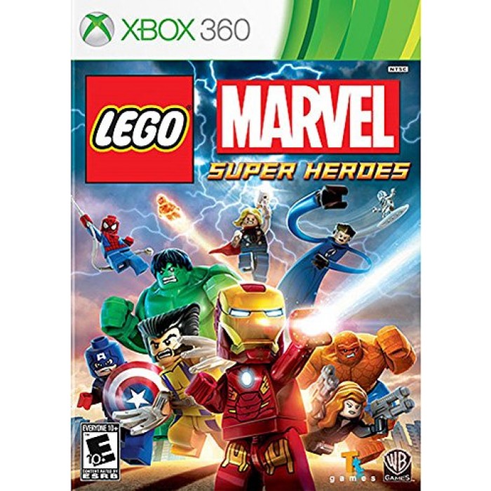 GeeksHive Lego Marvel Super Heroes, XBOX 360 Video Games