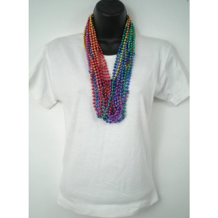 rainbow mardi gras beads bulk