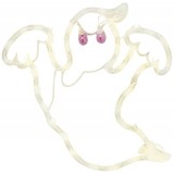 Halloween Lighted Ornamental Silhouette 14x17 - Ghost.