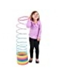 Rhode Island Novelty 7" (175MM) Rainbow Jumbo Coil Spring