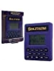 Trademark Poker Electronic Handheld Solitaire Game, Blue, 0.75" L x 3.375" W x 4.25" H
