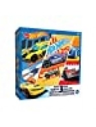 Hot Wheels 3 Pack Kids Puzzles (1X24PC, 1X 48PC, 1X100PC) , Blue