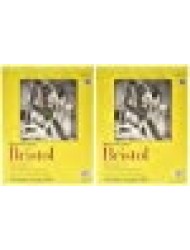 2-Pack - Strathmore 300 Series Bristol Vellum Pad, 11"x14" Tape Bound, 20 Sheets per Pack