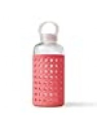 Apana Yoga Glass Water Bottles BPA Free Non Slip Sleeve Leak Proof Lid Reusable 19 Oz and 32 Oz Sports Water Bottle Wide Mouth Lid Portable Hydration Tumbler