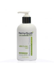 RemySoft Moisturelab Recovery Cream - Safe for Hair Extensions, Weaves and Wigs - Salon Formula Conditioner 8oz - Gentle Sulfate-free Lather
