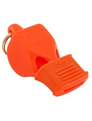 Fox 40 CMG Whistle with Cushioned Mouth Grip, Orange