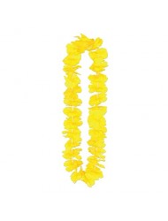 Silk 'N Petals Party Lei (yellow) Party Accessory  (1 count)