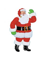 Beistle 1-Pack Jointed Santa, 29-Inch