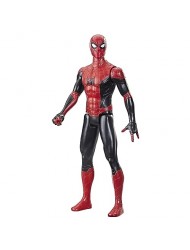 Spider-Man Marvel Titan Hero Series 12-Inch New Red and Black Suit Action Figure Toy, Movie Inspired, for Kids Ages 4 and Up