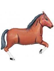 Brown Horse Balloon 43in