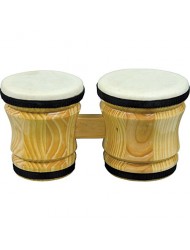 Rhythm Band Bongos Junior 6 in. H x 5 in. and 4-1/4 in. Dia