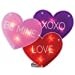 Impact 16 Lighted Valentines Day Heart - Be Mine XOXO Love Window Shimmer Decoration