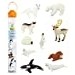 Safari Ltd Arctic TOOB With 10 Fun Figurines, Including A Harp Seal, Husky, Caribou, Arctic Rabbit, Killer Whale, Walrus, Arctic Fox, Beluga Whale, Igloo, And Polar Bear – For Ages 3 and Up