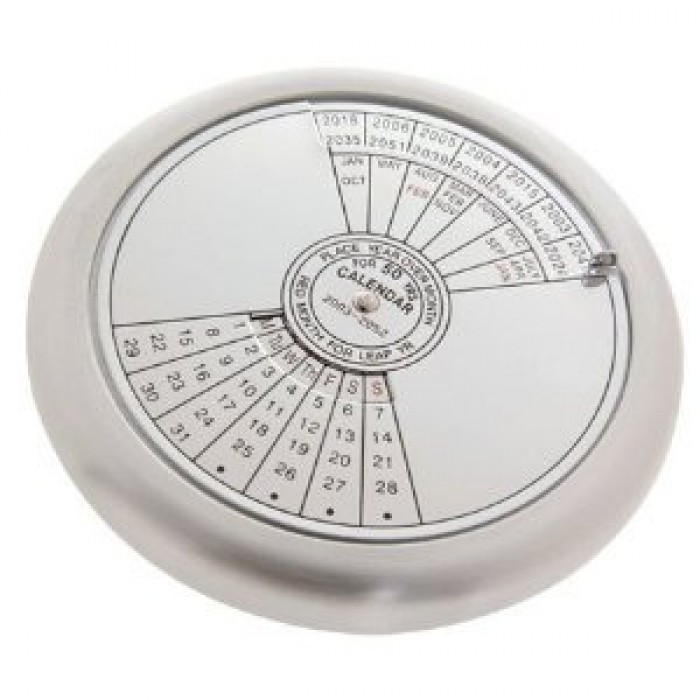 GeeksHive Kikkerland 50 Year Calendar Paperweight (CAL50) Desk