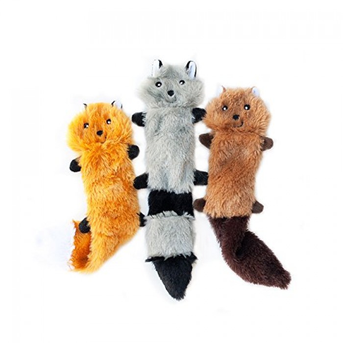 skinny peltz dog toy
