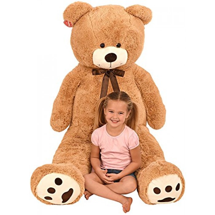 sitting teddy bear 5 feet