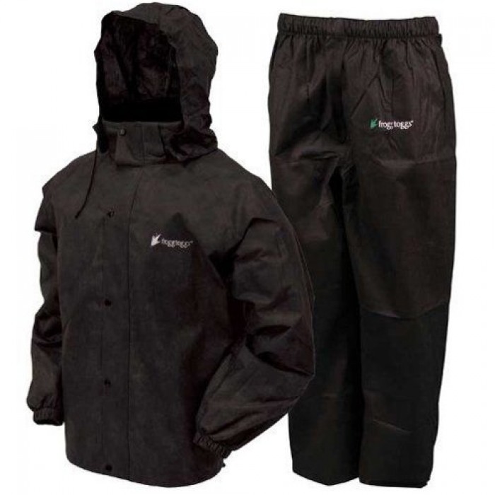 GeeksHive: Frogg Toggs Men's All Sports Rain and Wind Suit, Black, XX ...