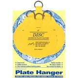 Invisible English Disc Adhesive Large Plate Hanger Set (4-4 Inch Hangers)