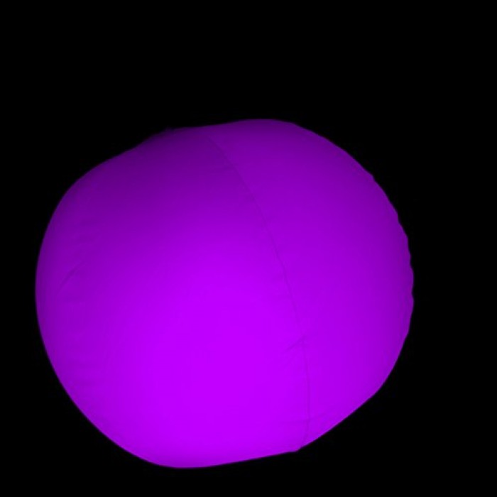 GeeksHive: Fun Central AK050 Glow in the Dark Beach Ball- Purple ...
