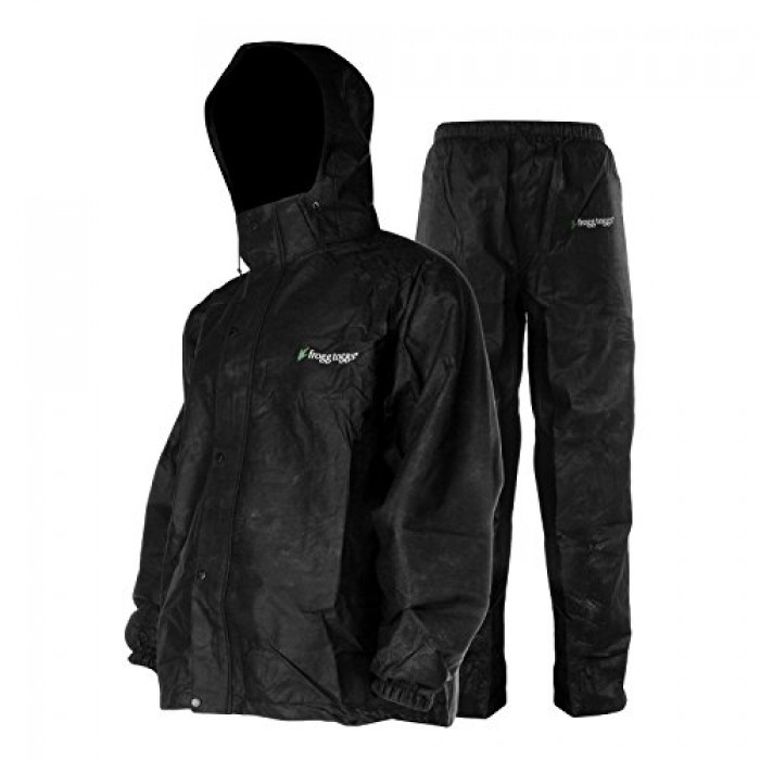 GeeksHive: Frogg Toggs Men's All Sports Rain and Wind Suit, Black ...
